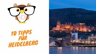 10 Tipps Heidelberg [upl. by Jodee]