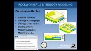 RWW 10 RockWorks Borehole Manager  Lithology Modeling RockWorks15 Webinar [upl. by Atirehc]