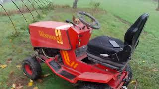 traktorek kosiarka z przyczepką kosiarka mower viral shorts traktory lawnmower stiga [upl. by Bartosch]