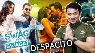 Salmans Swag Se Swagat Vs Despacito  Top 5 Similarities  Tiger Zinda Hai [upl. by Naujak]