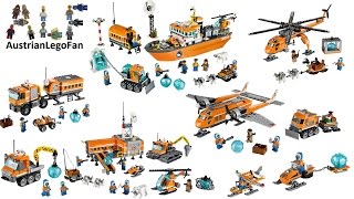 All Lego City Arctic Sets 2014  Lego Speed Build Review [upl. by Sherline]