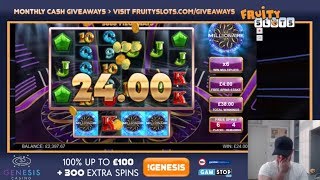 Sunday Slots amp Casino With Josh  Millionaire Great Albini amp More [upl. by Soalokcin]