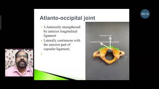 37Atlantooccipital and Atlantoaxial joints [upl. by Allen]