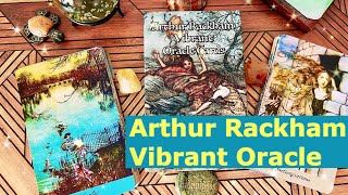 Unboxing The Arthur Rackham Vibrant Oracle and What Tarot Decks I Would Pair With It [upl. by Haonam]