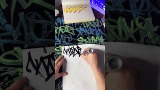 How to Graffiti amp Tag Names LIVE on TikTok graffiti handstyles ✍🏻  32823 [upl. by Assehc38]