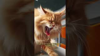 An Emotional Story quotSon saves his Father from dyingquot aicat cats emotional shorts viral [upl. by Oramlub]