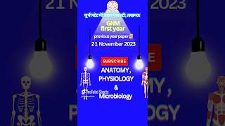 Anatomy Physiology amp microbiology  GNM first year  21 Nov 2023 shorts by Virendra sir [upl. by Bald685]