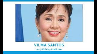 Vilma Santos 2024 Birthday Prediction [upl. by Soma]