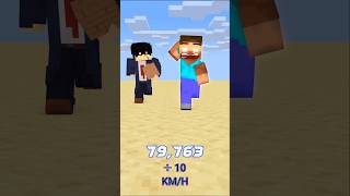 HELP Herobrine Fastest Run friendship shorts trending anime [upl. by Leuqer877]