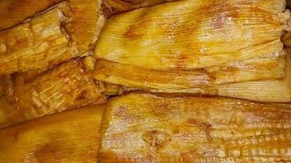 COMO HACER TAMALES DE PUERCO EN SALSA ROJA MUY RICOS [upl. by Meekah346]