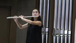 Taktakishvili  Sonata for flute and piano final  Ellen Virabyan [upl. by Hammer]