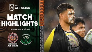 NRL All Stars 2024  Indigenous All Stars v Māori  Match Highlights [upl. by Bilek672]