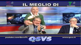 QSVS  I FESTEGGIAMENTI DI CHIRICO PER LA VITTORIA DELLO SCUDETTO  TELELOMBARDIA  TOP CALCIO 24 [upl. by Gibe]