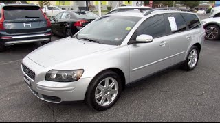 SOLD 2007 Volvo V50 24i Walkaround Start up Tour and Overview [upl. by Onaireves]