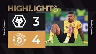 Heartbreaking defeat  Wolves 34 Man United  Highlights [upl. by Marina]