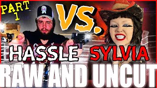 HASSLE VS SYLVIA PT1 VERY RARE MUST WATCH [upl. by Eivlys12]