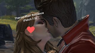 SWTOR Theron Shan Romance Patch 75 [upl. by Leiuqese826]