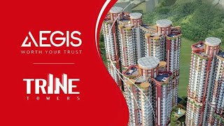 Aegis Trine Towers indirapuram ghaziabad Available flats Rent and sale options [upl. by Aman]