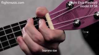 Ukulele Flight Elvis Presley EP SR  Ukulele sound demonstration [upl. by Fiona]