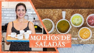 MOLHOS VARIADOS PARA SALADA  LUIZA ZAIDAN [upl. by Fording668]