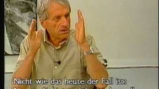 Iannis Xenakis filmed Interview 2 of 2 in English with German subtitles [upl. by Eerpud]