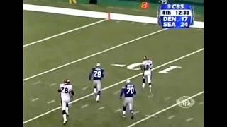 Rod Smith Rushing Touchdown Vs Seattle 2000 [upl. by Elyrpa16]