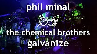 Drum Cover Video  The Chemical Brothers  Galvanize [upl. by Nnodnarb]