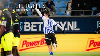 Blauwwitten trekken welverdiende winst over de streep  Highlights  FC Eindhoven  Jong PSV [upl. by Junji]