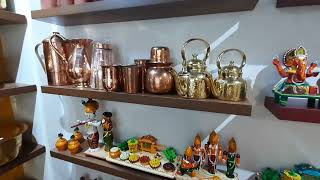 Zishta Shop Tour  Full Collections of Brass amp bronze  Chennai Zishta  Brass collections shop [upl. by Orin]