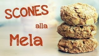 Biscotti morbidi alle mele con la farina di avena  Scene tagliate [upl. by Anitac]