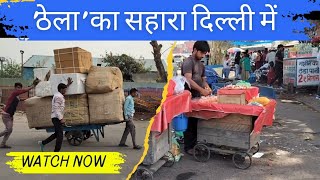 ठेला का सहारा दिल्ली में ll Thela ka sahara Delhi me ll [upl. by Falito]