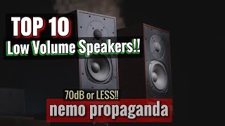 BEST low volume speakers [upl. by Osman326]