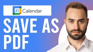 How to Save Google Calendar as PDF Export Your Google Calendar [upl. by Nairod310]