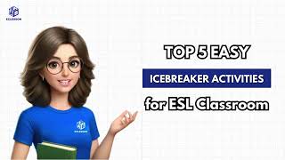 Top 5 Easy Icebreaker Activities  First day of class activity for ESL Classroom [upl. by Harriman]