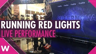 Katrine Lukins  quotRunning Red Lightsquot Latvias Supernova 2018  Live in Riga [upl. by Katharyn]