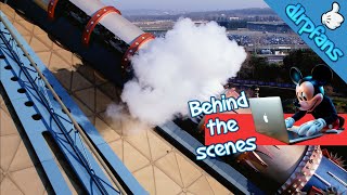 Disneyland Paris Behind the Scenes Space Mountain [upl. by Benildas]