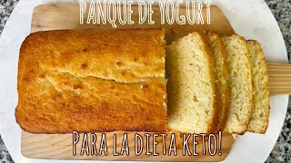 PANQUE KETO  PANQUE DE YOGURT KETO  DIETA KETO [upl. by Amelia]