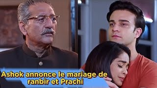 Ashok annonce les fiançailles de ranbir et Prachi  Le changement du destin  Épisode en français [upl. by Nessim]