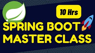 Spring Boot Complete Tutorial  Master Class [upl. by Furlani]