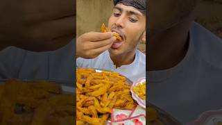 Eating fries Asmr youtubeshorts food eating mukbang shorts short asmreating foodie pulao [upl. by Rentschler]