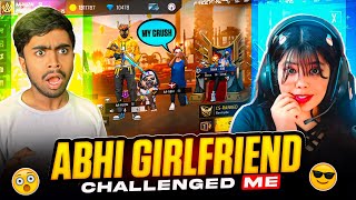 Girlfriend Challenge Gone Wrong 😂 Cute Girl Challenged Number Reveal 😱  Garena Free Fire [upl. by Eidoc783]