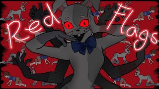 red flags  fnaf security breach vanny  gregory [upl. by Aryk]