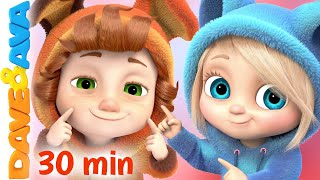 🤪 If You’re Happy and You Know It and More Nursery Rhymes  The Ice Cream Song  Dave and Ava 🤪 [upl. by Gaulin]