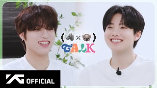 TREASURE  TTALK 🐨x🐺 JUNKYU x PARK JEONG WOO’ [upl. by Riek]