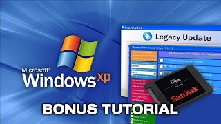 BONUSTUTORIAL Windows XP auf moderneren Computern installieren [upl. by Aronle645]