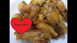 LEMON PEPPER CHICKEN WINGS AIR FRYER [upl. by Nilyaj]