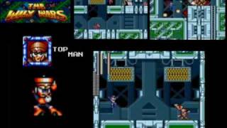 Mega Man The Wily Wars  Top Man Mega Man 3 [upl. by Cadal]