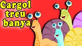 Cargol treu banya  Cançons Infantils en Català  Cancion Para Niños [upl. by Meehyr220]