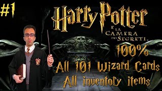 Harry Potter e la camera dei segreti  Walkthrough 100  Parte 1  Partiamo con dei bug ottimo [upl. by Chemar883]