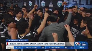 Garcia named new Horizon football coach [upl. by Yukio]